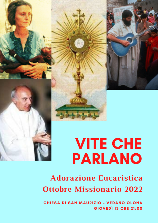 Fondazione Missio » Diocesi Di Milano: Adorazione Eucaristica Missionaria